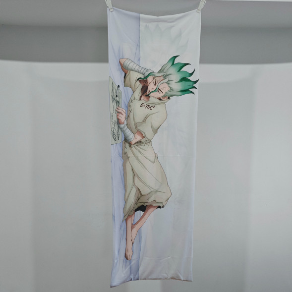 Dr. Stone Senku Ishigami Anime Dakimakura Body Pillow Case Cover