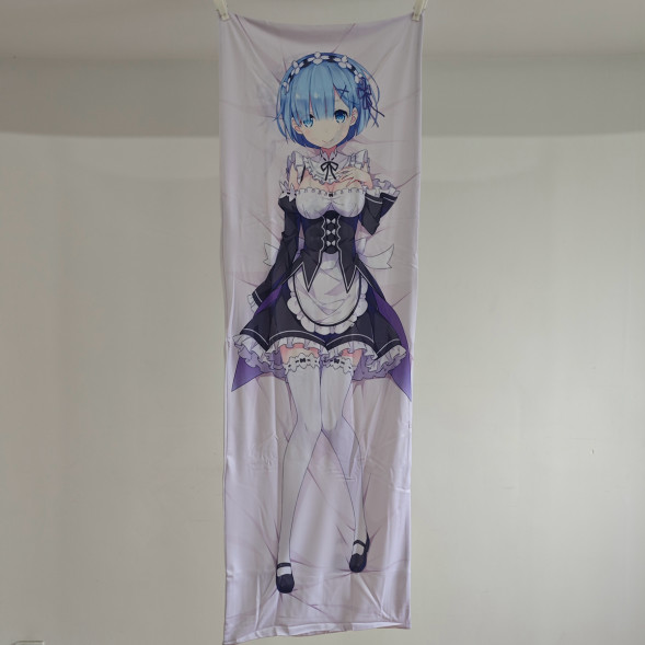 Re:Zero Rem Anime Dakimakura Body Pillow Case Cover