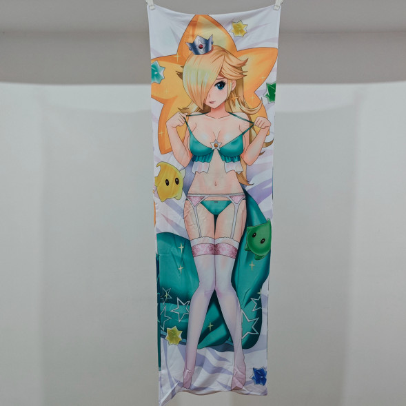 Super Mario Rosalina Anime Dakimakura Body Pillow Case Cover